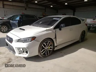 2021 Subaru WRX STI with VIN JF1VA2E67M9806789, listed as a Copart auction lot 47670465 with 32,838 mi miles and Salvage Title. Bid and sale history available at carsss.com. Image 1.