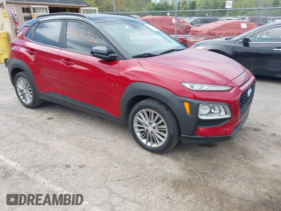 2019 Hyundai Kona SEL with VIN KM8K2CAA6KU347822, listed as a IAAI auction lot 42171732 with 68,193 mi miles and . Bid and sale history available at carsss.com. Image 1.