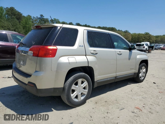 2015 GMC Terrain SLE with VIN 2GKFLVEK0F6162305, listed as a Copart auction lot 55243295 with 154,549 mi miles and Clean Title. Bid and sale history available at carsss.com. Image 3.