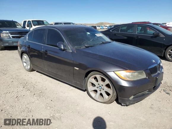 2006 BMW 3 Series 330i z VIN WBAVB33556KS36808, wystawiony jako Copart lot #50209425 z przebiegiem 156 235 mil mil oraz Czysty tytuł • Clean title. Historia ofert i sprzedaży dostępna na DreamBid. Obrazek 4.