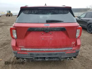 2023 Ford Explorer ST with VIN 1FM5K8GC7PGB09678, listed as a Copart auction lot 51149415 with 21,681 mi miles and Clean Title. Bid and sale history available at carsss.com. Image 6.