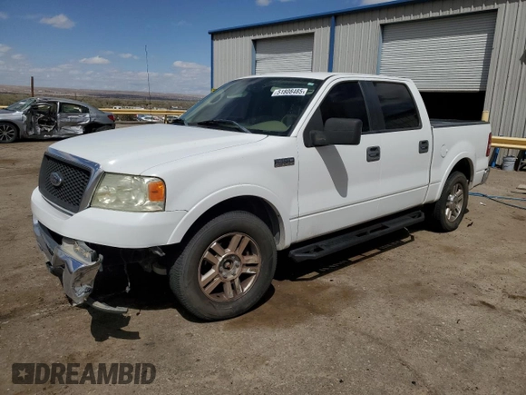 2005 Ford F-150 XLT z VIN 1FTPW12555KE80074, wystawiony jako Copart lot #51808485 z przebiegiem 161 991 mil mil oraz Szkoda całkowita • Salvage title. Historia ofert i sprzedaży dostępna na DreamBid. Obrazek 1.