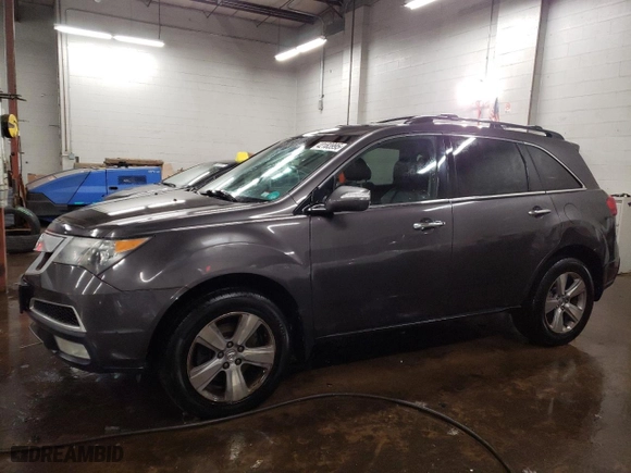 2011 Acura MDX Tech Pkg with VIN 2HNYD2H68BH530690, listed as a Copart auction lot 42183995 with 352,426 mi miles and Salvage Title. Bid and sale history available at carsss.com. Image 1.