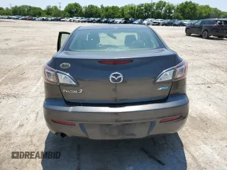 2012 Mazda 3 i Touring with VIN JM1BL1V77C1700351, listed as a Copart auction lot 59268645 with Not provided miles and Salvage title. Bid and sale history available at DreamBid. Image 6.