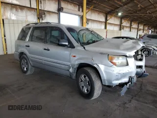 2006 Honda Pilot LX with VIN 5FNYF281X6B036928, listed as a Copart auction lot 46869695 with 165,249 mi miles and Salvage title. Bid and sale history available at DreamBid. Image 4.