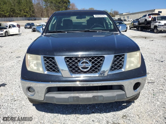 2007 Nissan Frontier SE with VIN 1N6AD07U87C465861, listed as a Copart auction lot 49224575 with 201,873 mi miles and Salvage Title. Bid and sale history available at carsss.com. Image 5.