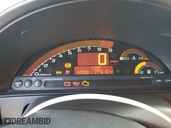 2005 Honda S2000 z VIN JHMAP21495S003888, wystawiony jako Copart lot #53992185 z przebiegiem 149 081 mil mil oraz Szkoda całkowita • Salvage title. Historia ofert i sprzedaży dostępna na DreamBid. Obrazek 9.