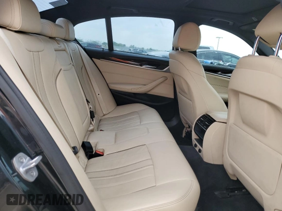 2018 BMW 5 Series 530i with VIN WBAJA5C53JWA36897, listed as a Copart auction lot 51433675 with 135,214 mi miles and Clean Title. Bid and sale history available at DreamBid. Image 10.