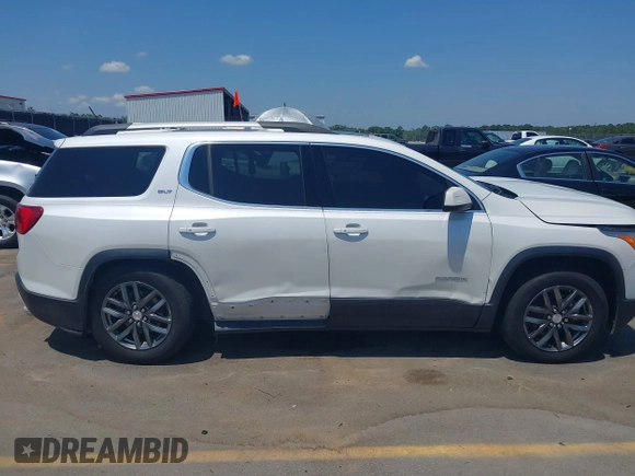 2019 GMC Acadia SLT with VIN 1GKKNMLS6KZ105269, listed as a IAAI auction lot 42550191 with 96,843 mi miles and . Bid and sale history available at DreamBid. Image 13.