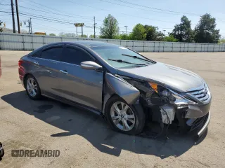 2012 Hyundai Sonata Limited with VIN 5NPEC4AC0CH407577, listed as a Copart auction lot 54094655 with 231,084 mi miles and Salvage Title. Bid and sale history available at carsss.com. Image 4.