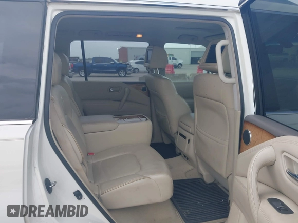 2014 Infiniti QX80 with VIN JN8AZ2NF4E9552823, listed as a IAAI auction lot 42639923 with 176,732 mi miles and . Bid and sale history available at DreamBid. Image 8.