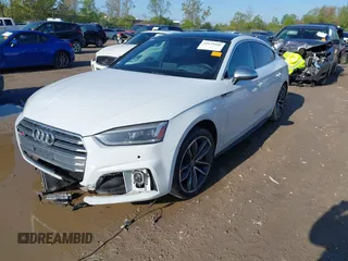 2018 Audi S5 Sportback Prestige z VIN WAUC4CF59JA044383, wystawiony jako IAAI lot #42195056 z przebiegiem 68 610 mil mil oraz . Historia ofert i sprzedaży dostępna na DreamBid. Obrazek 2.