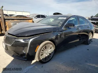 2020 Cadillac CT4 Premium Luxury with VIN 1G6DF5RK9L0155946, listed as a Copart auction lot 87541285 with 35,358 mi miles and Salvage Title. Bid and sale history available at carsss.com. Image 1.