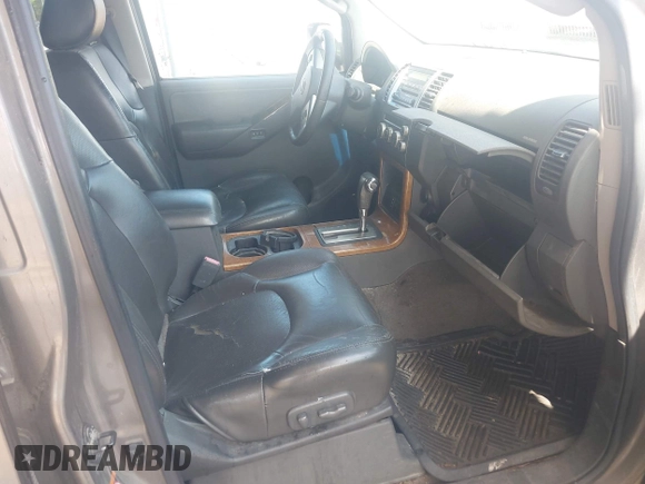 2005 Nissan Pathfinder LE with VIN 5N1AR18UX5C782168, listed as a IAAI auction lot 42395379 with Not provided miles and . Bid and sale history available at DreamBid. Image 5.