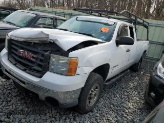 2009 GMC Sierra 2500HD SLE z VIN 1GTHK59K89E156835, wystawiony jako Copart lot #47450515 z przebiegiem 163 996 mil mil oraz Szkoda całkowita • Salvage title. Historia ofert i sprzedaży dostępna na DreamBid. Obrazek 1.