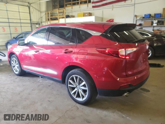 2020 Acura RDX w/Technology Pkg with VIN 5J8TC2H54LL025827, listed as a Copart auction lot 60447193 with 34,207 mi miles. Bid and sale history available at carsss.com. Image 2.