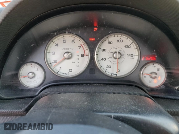 2006 Acura RSX with VIN JH4DC54846S018583, listed as a Copart auction lot 48508425 with 216,206 mi miles and Salvage Title. Bid and sale history available at carsss.com. Image 9.