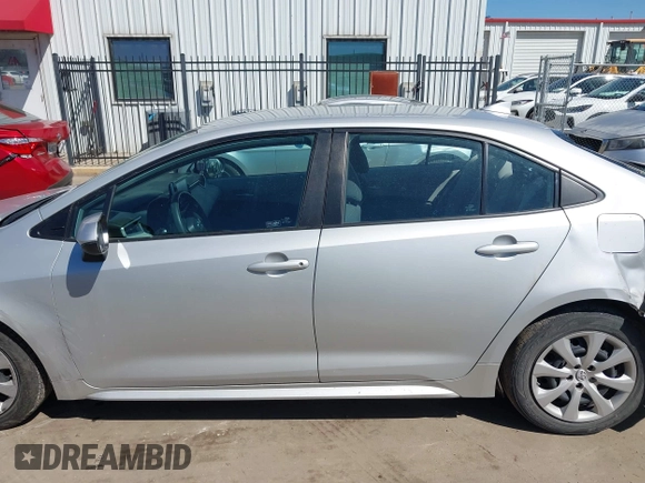 2021 Toyota Corolla LE with VIN 5YFEPMAE2MP166647, listed as a IAAI auction lot 41670097 with 143,557 mi miles. Bid and sale history available at carsss.com. Image 14.