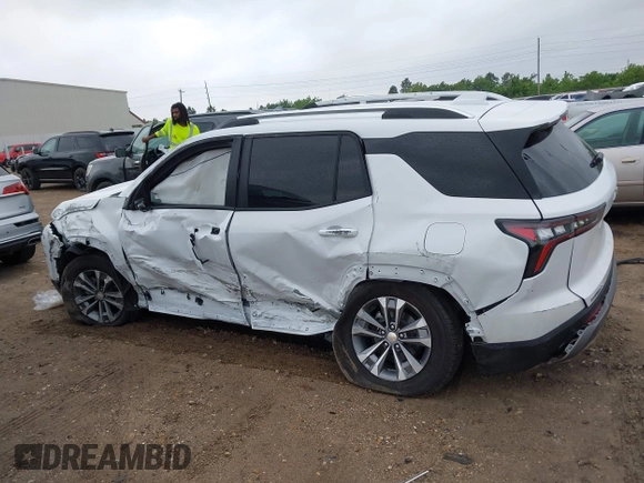 2025 Chevrolet Equinox FWD LT with VIN 3GNAXHEG0SL304222, listed as a IAAI auction lot 42212235 with Not Provided miles and . Bid and sale history available at DreamBid. Image 14.