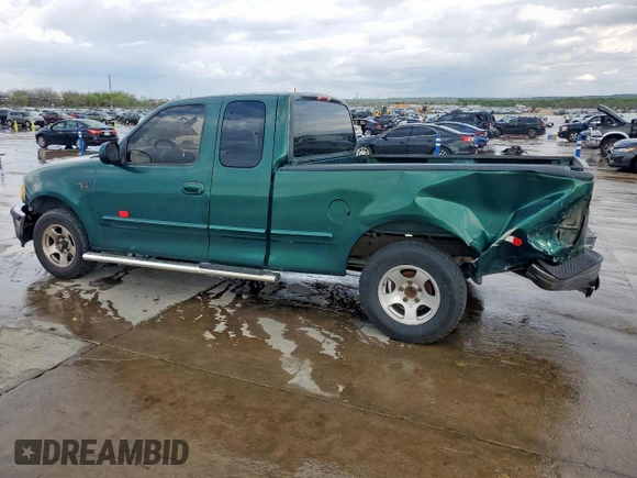 1999 Ford F-150 XL with VIN 1FTRX17L4XNA12190, listed as a Copart auction lot 50924895 with 199,860 mi miles and Salvage Title. Bid and sale history available at carsss.com. Image 2.
