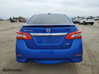 2014 Nissan Sentra SR with VIN 3N1AB7AP9EL640241, listed as a Copart auction lot 53332035 with 113,788 mi miles and Salvage Title. Bid and sale history available at carsss.com. Image 6.