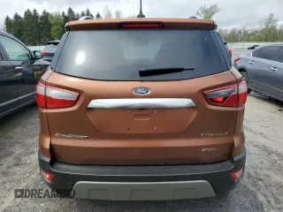 2018 Ford EcoSport Titanium z VIN MAJ6P1WL8JC202412, wystawiony jako Copart lot #55558265 z przebiegiem 122 137 mil mil oraz Szkoda całkowita • Salvage title. Historia ofert i sprzedaży dostępna na DreamBid. Obrazek 6.
