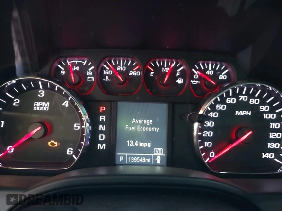2016 Chevrolet Silverado 1500 LS with VIN 1GCVKNEC8GZ324111, listed as a IAAI auction lot 41620480 with 139,548 mi miles. Bid and sale history available at carsss.com. Image 7.