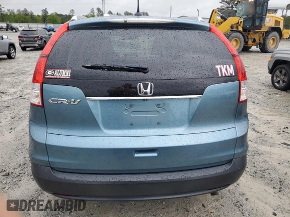 2013 Honda CR-V EX-L with VIN 5J6RM3H74DL042149, listed as a Copart auction lot 51733115 with 197,198 mi miles and Salvage Title. Bid and sale history available at DreamBid. Image 6.