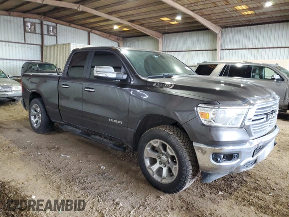 2020 Ram 1500 Big Horn with VIN 1C6RREBG2LN299218, listed as a Copart auction lot 85150214 with 103,807 mi miles and Clean Title. Bid and sale history available at carsss.com. Image 4.