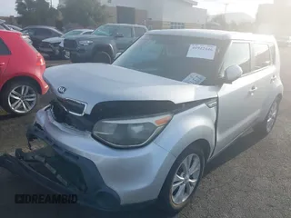 2014 Kia Soul + with VIN KNDJP3A53E7710777, listed as a IAAI auction lot 41922446 with 151,153 mi miles and . Bid and sale history available at DreamBid. Image 2.