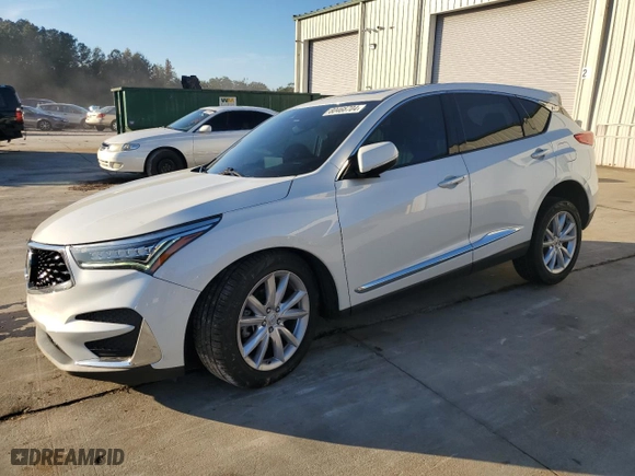 2019 Acura RDX with VIN 5J8TC2H35KL029737, listed as a Copart auction lot 80466704 with 75,827 mi miles and Salvage Title. Bid and sale history available at carsss.com. Image 1.