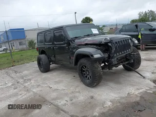 2019 Jeep Wrangler Unlimited Rubicon с VIN 1C4HJXFNXKW545294, выставлен на аукционе IAAI как лот 41613106 с пробегом 58 083 миль миль и . История ставок и продаж доступна на DreamBid. Изображение 1.