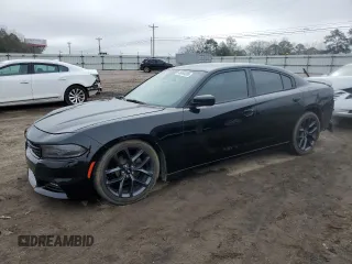 2019 Dodge Charger SXT with VIN 2C3CDXBG2KH588524, listed as a Copart auction lot 46484285 with 79,970 mi miles and Salvage Title. Bid and sale history available at carsss.com. Image 1.