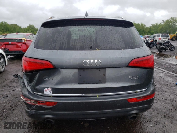 2016 Audi Q5 Premium with VIN WA1C2AFP6GA006613, listed as a Copart auction lot 57469695 with 106,187 mi miles and Salvage title. Bid and sale history available at DreamBid. Image 6.