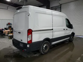 2019 Ford Transit with VIN 1FTYE1CMXKKB76439, listed as a Copart auction lot 43841795 with 232,061 mi miles and Salvage Title. Bid and sale history available at DreamBid. Image 3.