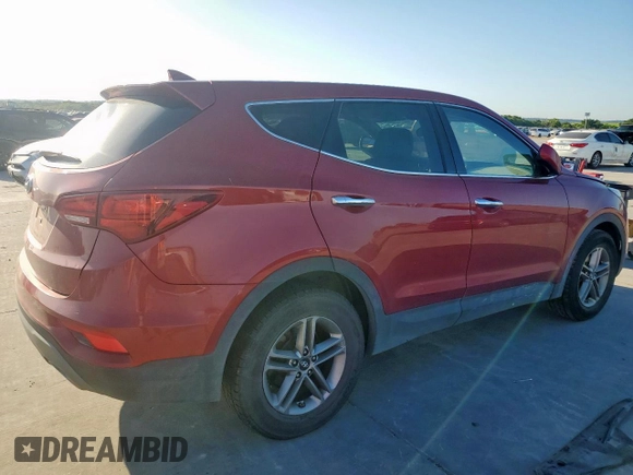 2017 Hyundai Santa Fe 2.4L with VIN 5XYZT3LB2HG499466, listed as a Copart auction lot 61686425 with 99,858 mi miles and Clean title. Bid and sale history available at DreamBid. Image 3.