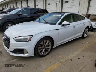 2022 Audi A5 Sportback Premium Plus with VIN WAUCBCF55NA027611, listed as a Copart auction lot 82665714 with 16,783 mi miles and Salvage Title. Bid and sale history available at carsss.com. Image 1.