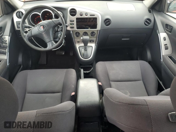 2004 Pontiac Vibe with VIN 5Y2SL62894Z415020, listed as a Copart auction lot 61056695 with 201,695 mi miles and Salvage title. Bid and sale history available at DreamBid. Image 8.