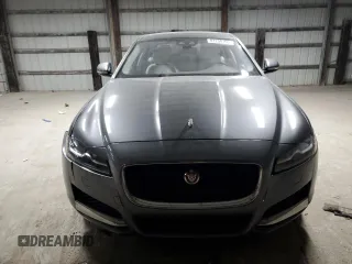 2017 Jaguar XF with VIN SAJBJ4BN3HCY42655, listed as a Copart auction lot 87798165 with 80,700 mi miles and Salvage Title. Bid and sale history available at DreamBid. Image 5.
