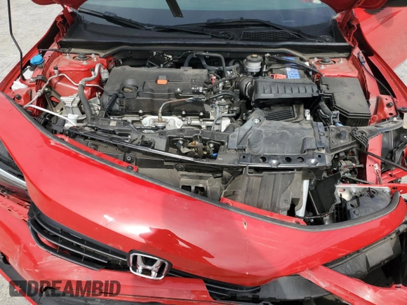 2023 Honda Civic Sport with VIN 2HGFE2F51PH545299, listed as a Copart auction lot 57341085 with 7,339 mi miles and Salvage title. Bid and sale history available at DreamBid. Image 11.