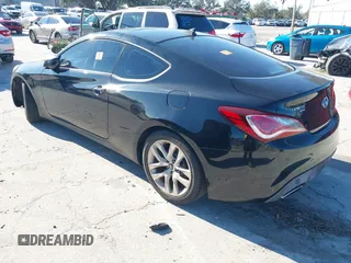 2013 Hyundai Genesis Coupe R-Spec with VIN KMHHT6KD2DU094891, listed as a IAAI auction lot 41273888 with 185,197 mi miles and . Bid and sale history available at DreamBid. Image 3.
