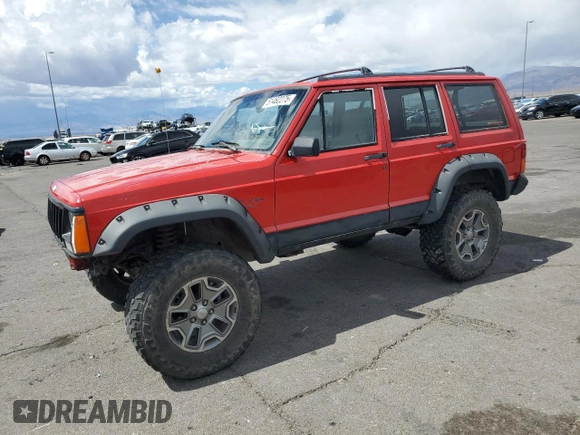 1996 Jeep Cherokee Sport with VIN 1J4FJ68S6TL213886, listed as a Copart auction lot 51462275 with 215,091 mi miles and Salvage title. Bid and sale history available at DreamBid. Image 1.