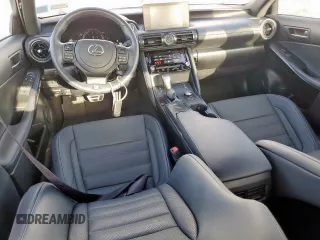 2024 Lexus IS 350 F Sport with VIN JTHGZ1E29R5035333, listed as a Copart auction lot 61544585 with 9,959 mi miles and Salvage title. Bid and sale history available at DreamBid. Image 8.