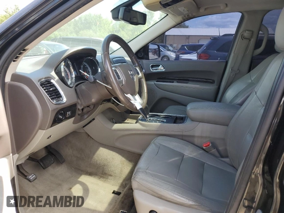 2012 Dodge Durango Crew with VIN 1C4SDHDT2CC229721, listed as a Copart auction lot 68546654 with 118,111 mi miles and Salvage title. Bid and sale history available at DreamBid. Image 7.