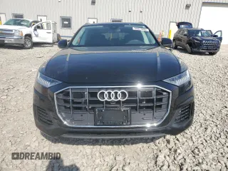 2023 Audi Q8 Premium Plus with VIN WA1BVBF1XPD032408, listed as a Copart auction lot 55977695 with 19,596 mi miles and Salvage title. Bid and sale history available at DreamBid. Image 5.