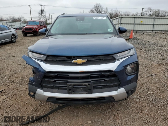 2021 Chevrolet TrailBlazer LT with VIN KL79MPSL7MB109980, listed as a Copart auction lot 48502354 with 31,167 mi miles and . Bid and sale history available at DreamBid. Image 5.