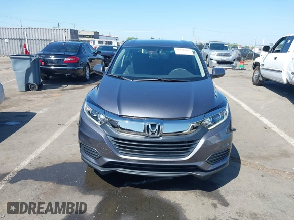 2021 Honda HR-V LX with VIN 3CZRU6H37MM713309, listed as a IAAI auction lot 42171397 with 25,693 mi miles and . Bid and sale history available at carsss.com. Image 12.