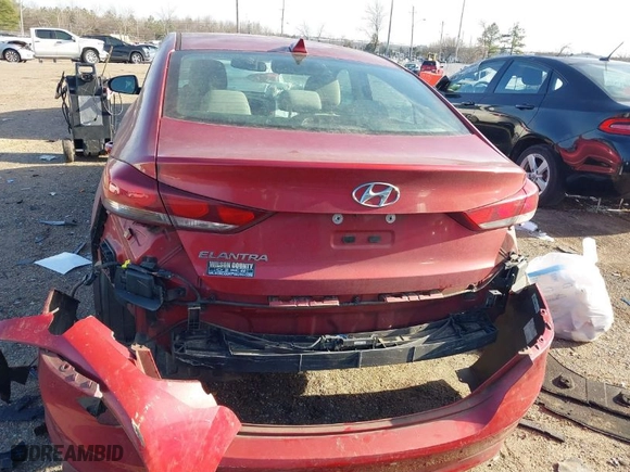 2017 Hyundai Elantra Limited with VIN 5NPD84LF4HH118553, listed as a IAAI auction lot 41607331 with 138,166 mi miles. Bid and sale history available at carsss.com. Image 16.