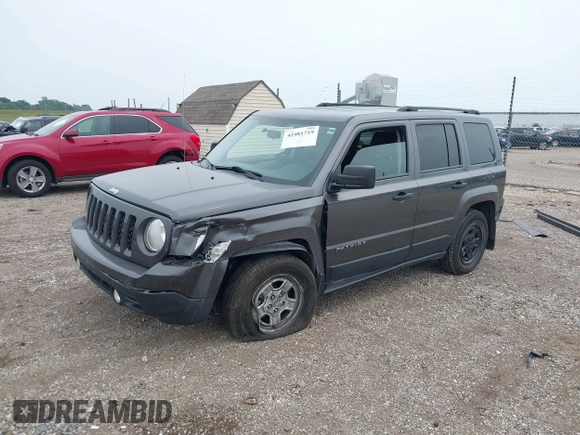 2017 Jeep Patriot Sport SE with VIN 1C4NJPBA0HD118393, listed as a IAAI auction lot 42481719 with 159,602 mi miles and . Bid and sale history available at DreamBid. Image 18.
