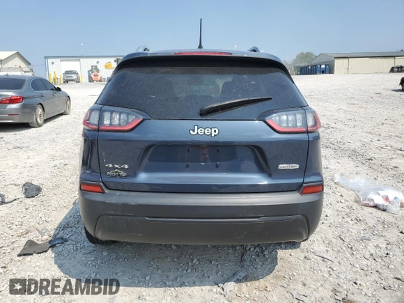 2021 Jeep Cherokee Latitude with VIN 1C4PJMCB5MD193647, listed as a Copart auction lot 58806815 with 10,690 mi miles and Salvage title. Bid and sale history available at DreamBid. Image 6.